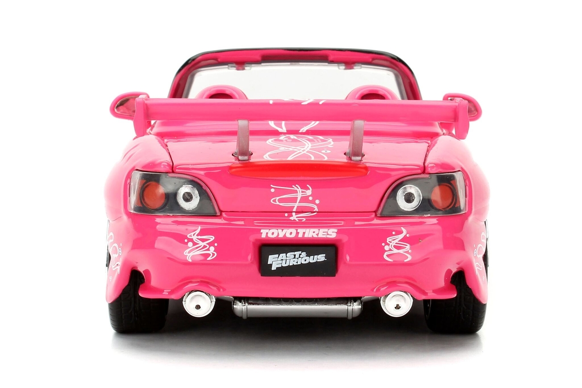 Jada 1:24 Fast&Furious Honda S2000 Convert Pink - Thumbnail