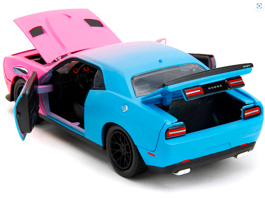 Jada 1:24 Pink Slips 2015 Dodge Challenger - Thumbnail