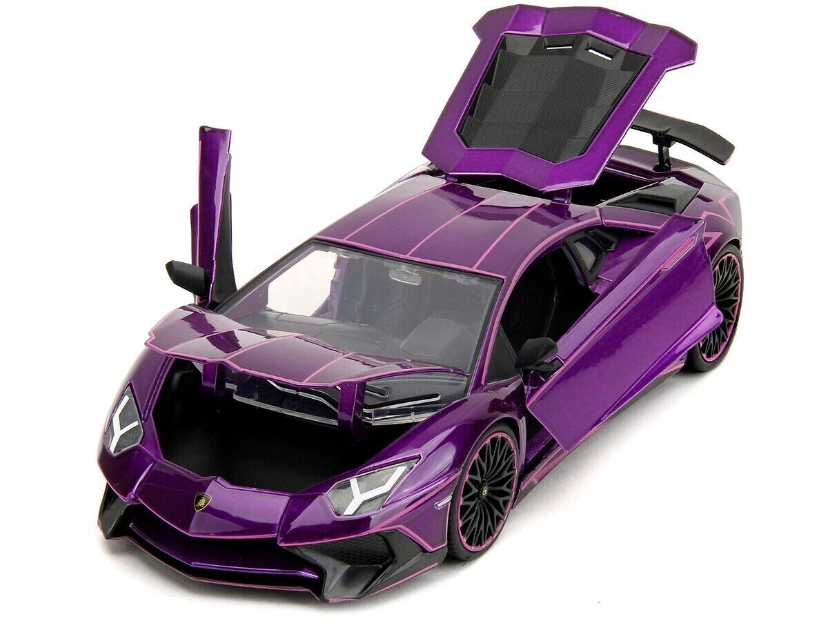 Jada 1:24 Pink Slips Lamborghini Aventador SV - Thumbnail