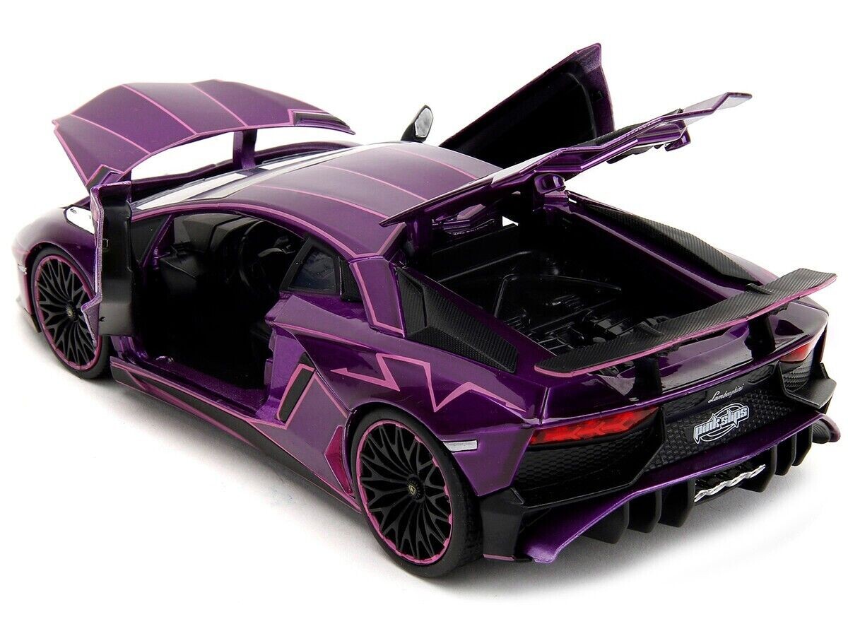 Jada 1:24 Pink Slips Lamborghini Aventador SV - Thumbnail