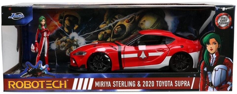 Jada 1:24 Robotech M. Sterling ´20 Toyota Supra Red - Thumbnail