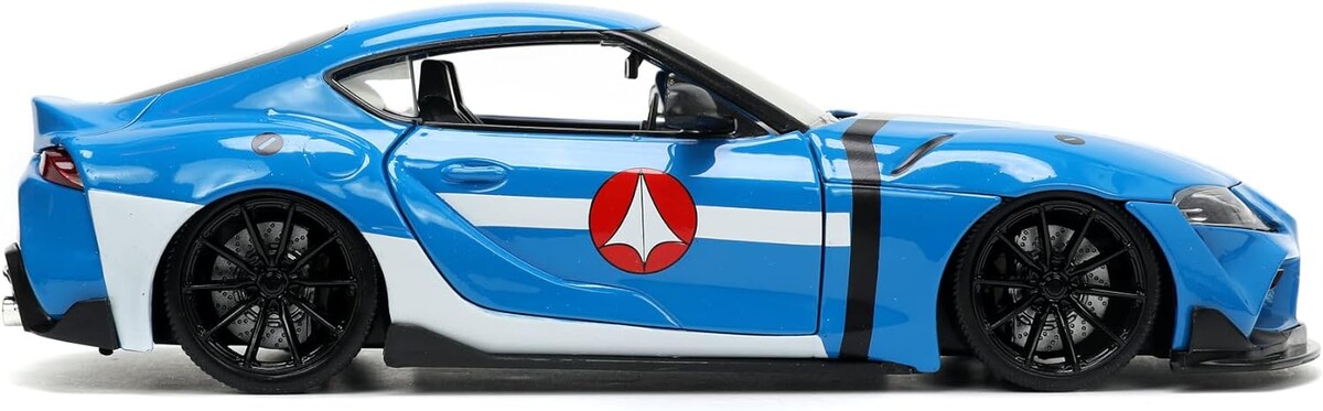 Jada 1:24 Robotech M Sterling´20 Toyota Supra Blue - Thumbnail