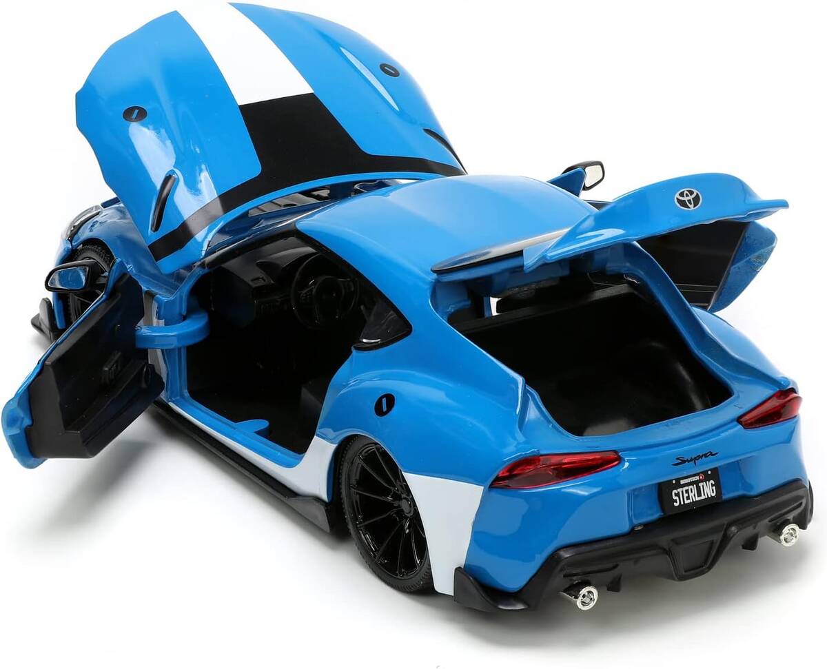Jada 1:24 Robotech M Sterling´20 Toyota Supra Blue