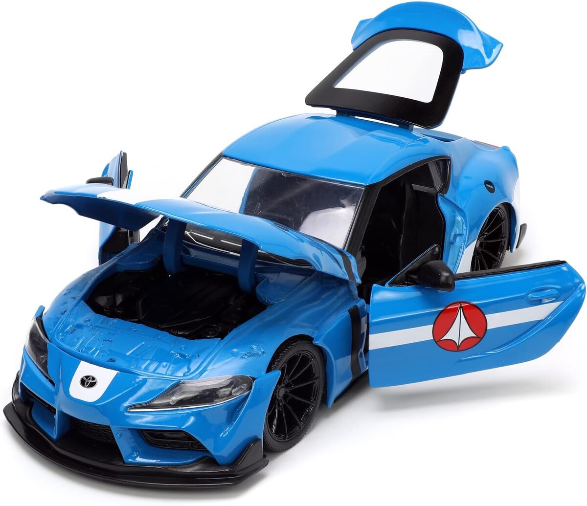 Jada 1:24 Robotech M Sterling´20 Toyota Supra Blue - Thumbnail