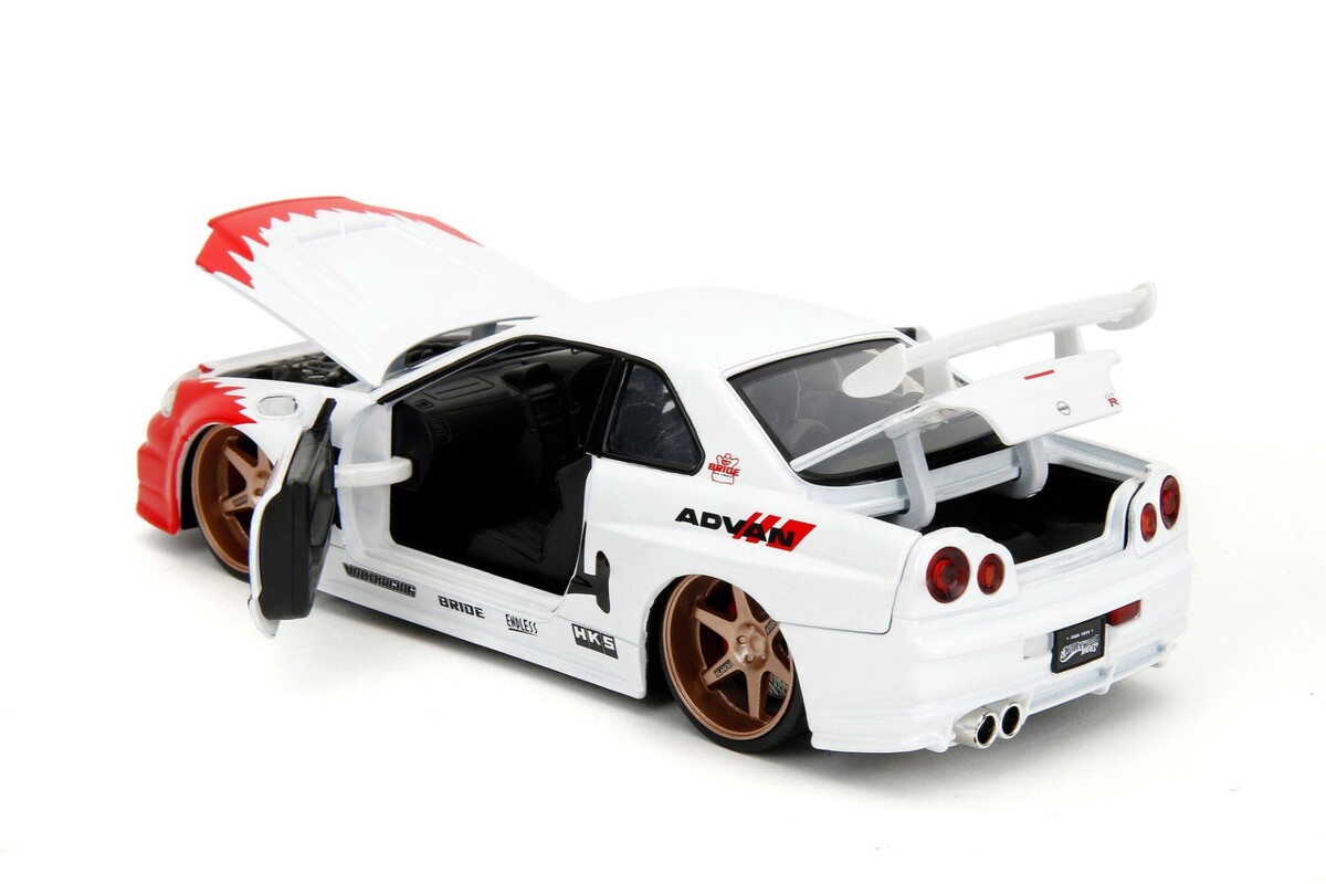Jada 1/24 Street Fighter Nissan Skyline GTR 253255071 - Thumbnail