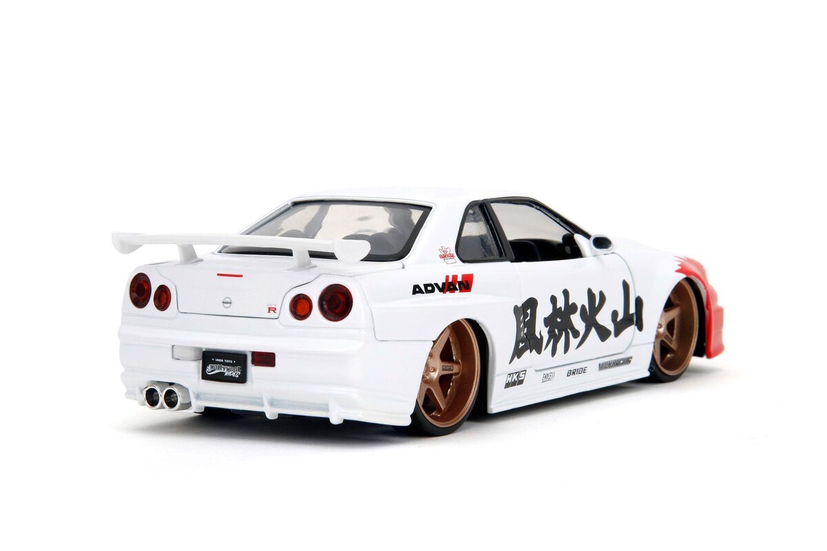 Jada 1/24 Street Fighter Nissan Skyline GTR 253255071 - Thumbnail