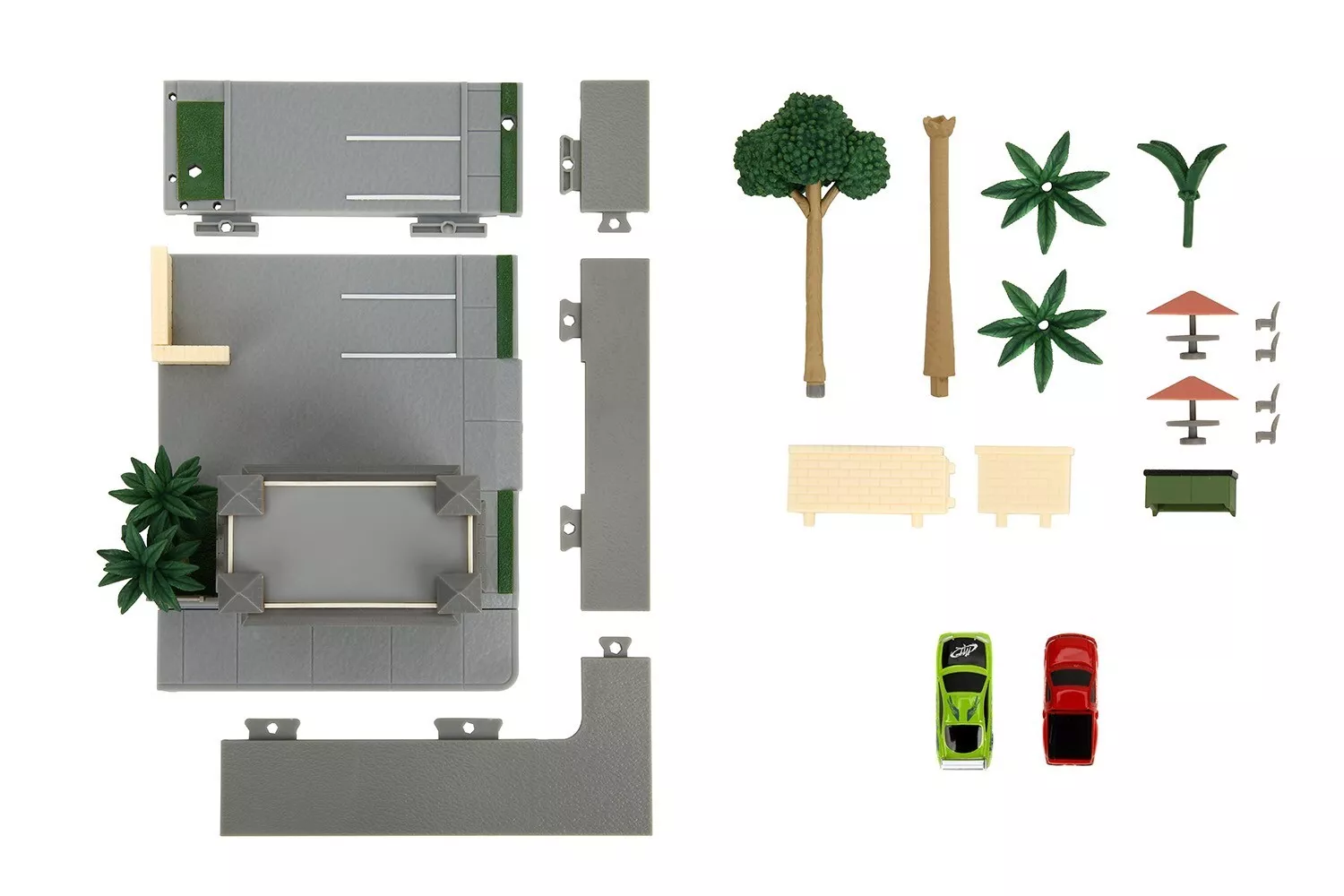 Jada Fast & Furious Nano Scene Diorama Dom Torreto's Market & Cafe 34914