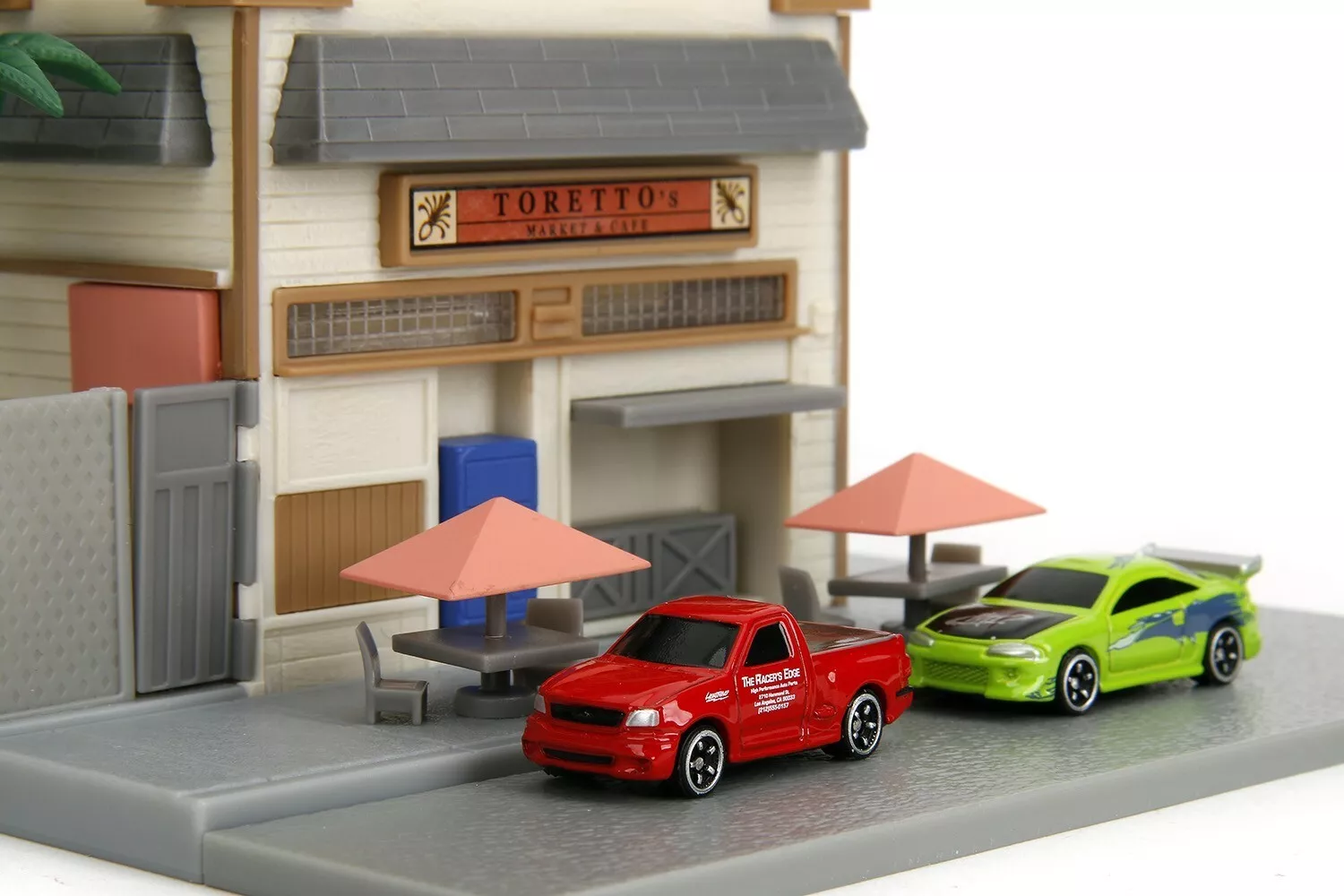 Jada Fast & Furious Nano Scene Diorama Dom Torreto's Market & Cafe 34914 - Thumbnail
