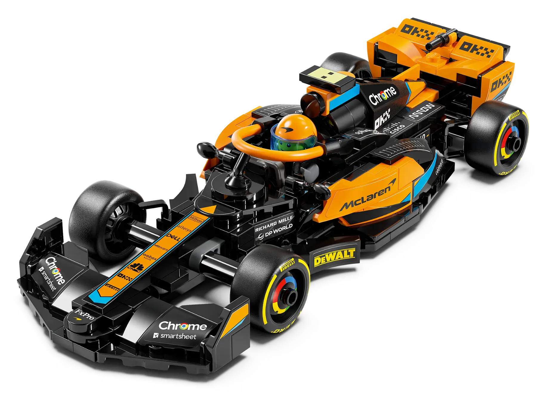 LEGO Speed Champions 2023 McLaren Formula 1 Yarış Arabası 76919