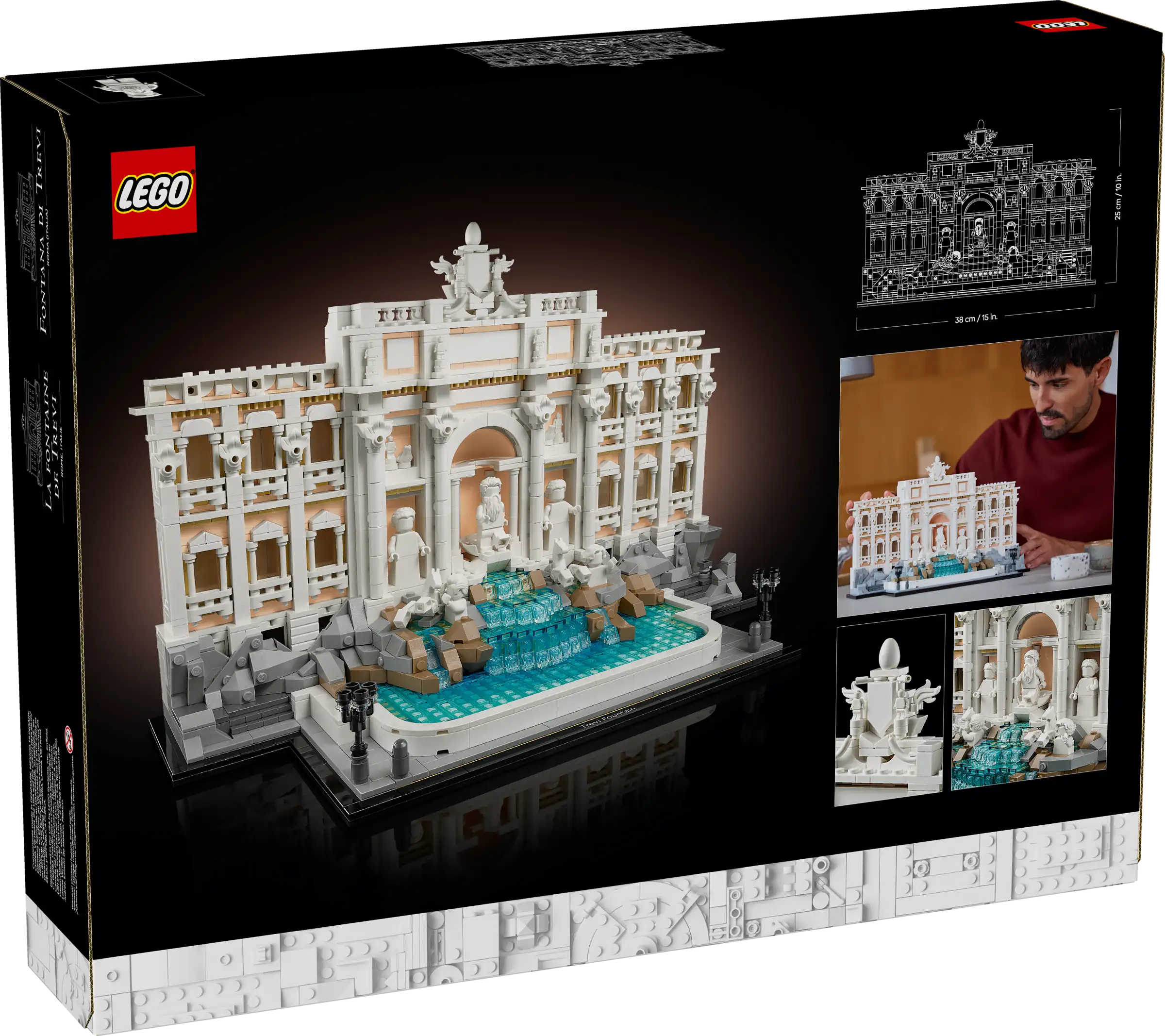 Lego Architecture Trevi Çeşmesi 21062