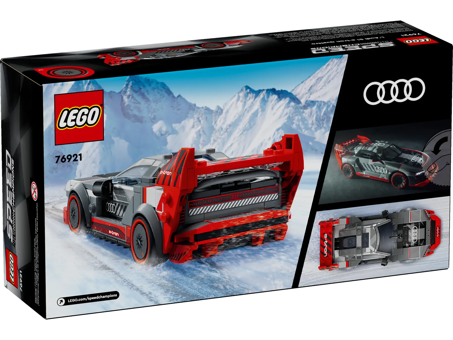 LEGO Speed Champions Audi S1 e-tron quattro Yarış Arabası 76921 - Thumbnail