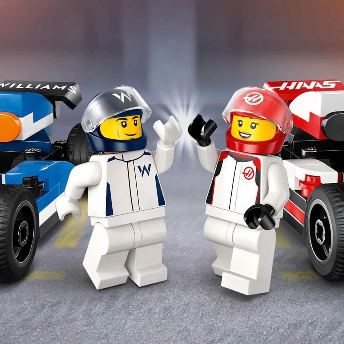 Lego City F1 Williams Racing ve Haas F1 Yarış Arabaları 60464