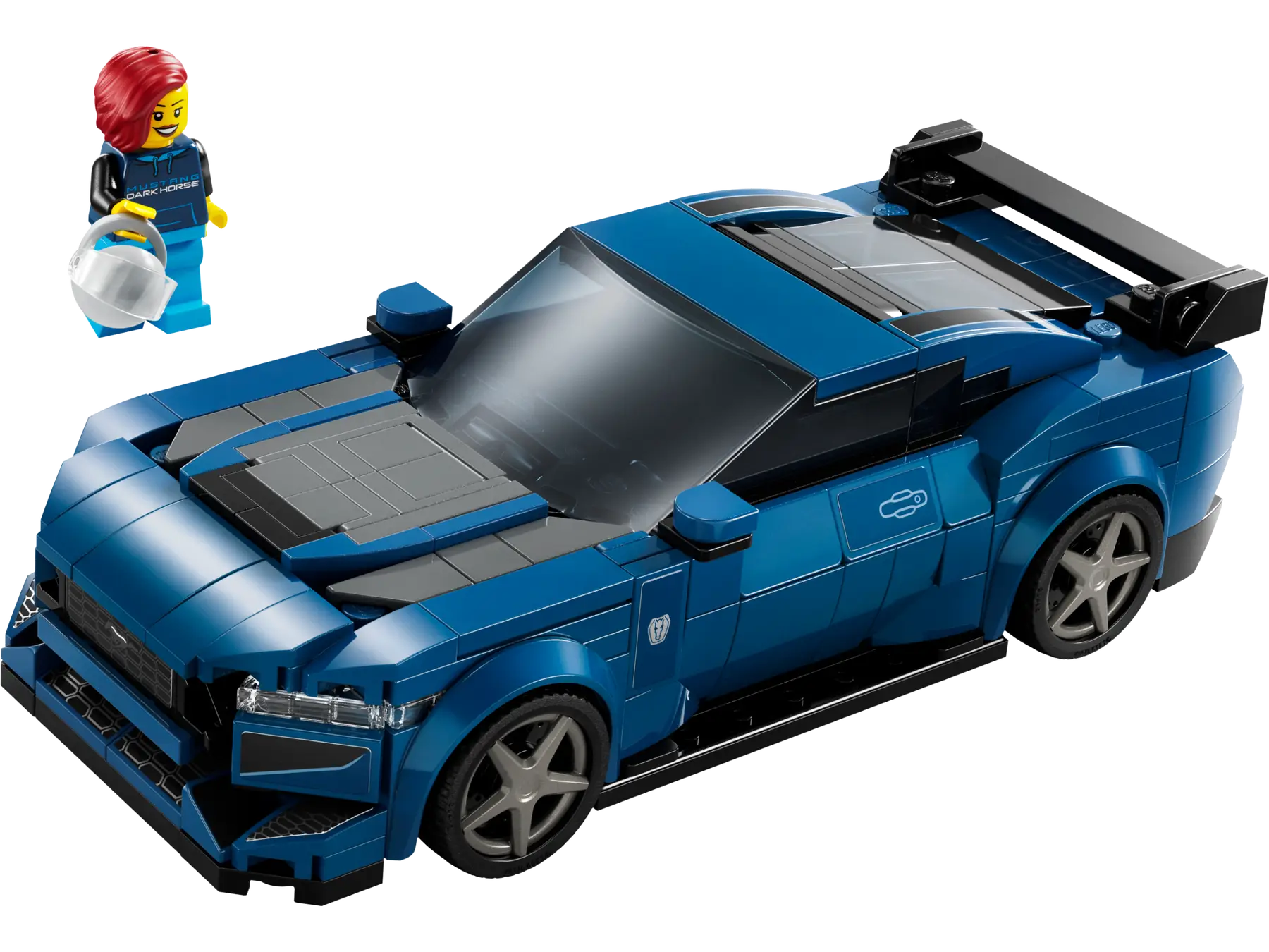 LEGO Speed Champions Ford Mustang Dark Horse Spor Araba 76920 - Thumbnail