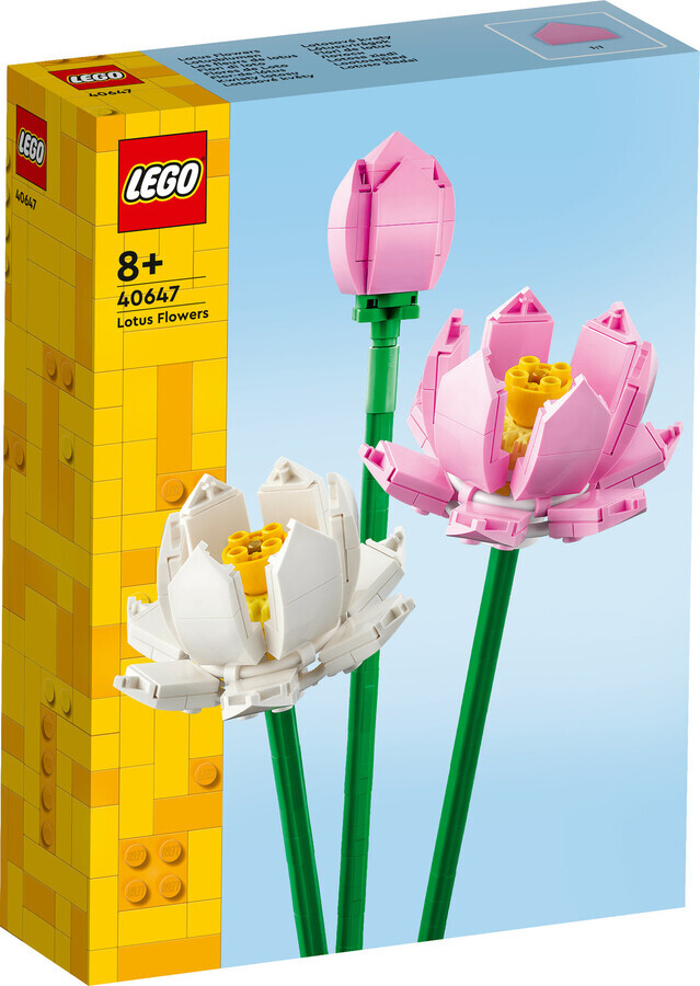 LEGO Iconic Lotus Çiçekleri 40647 - Thumbnail