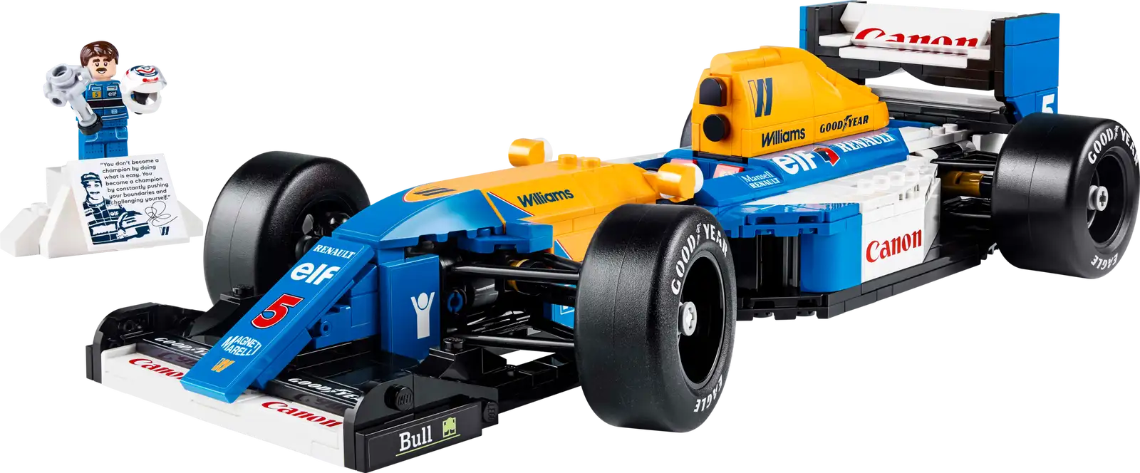 Lego Icons Williams Racing FW14B ve Nigel Mansell 10353