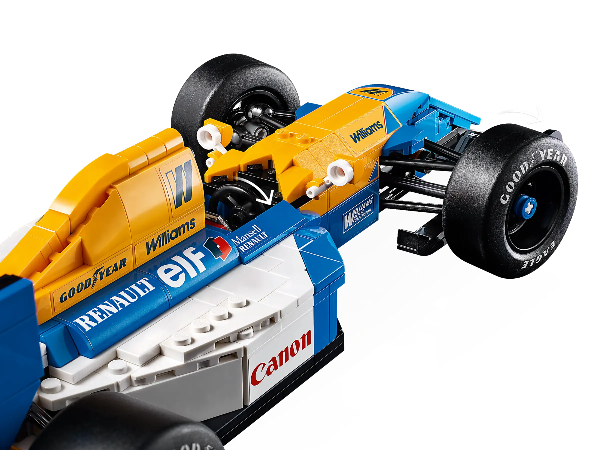 Lego Icons Williams Racing FW14B ve Nigel Mansell 10353