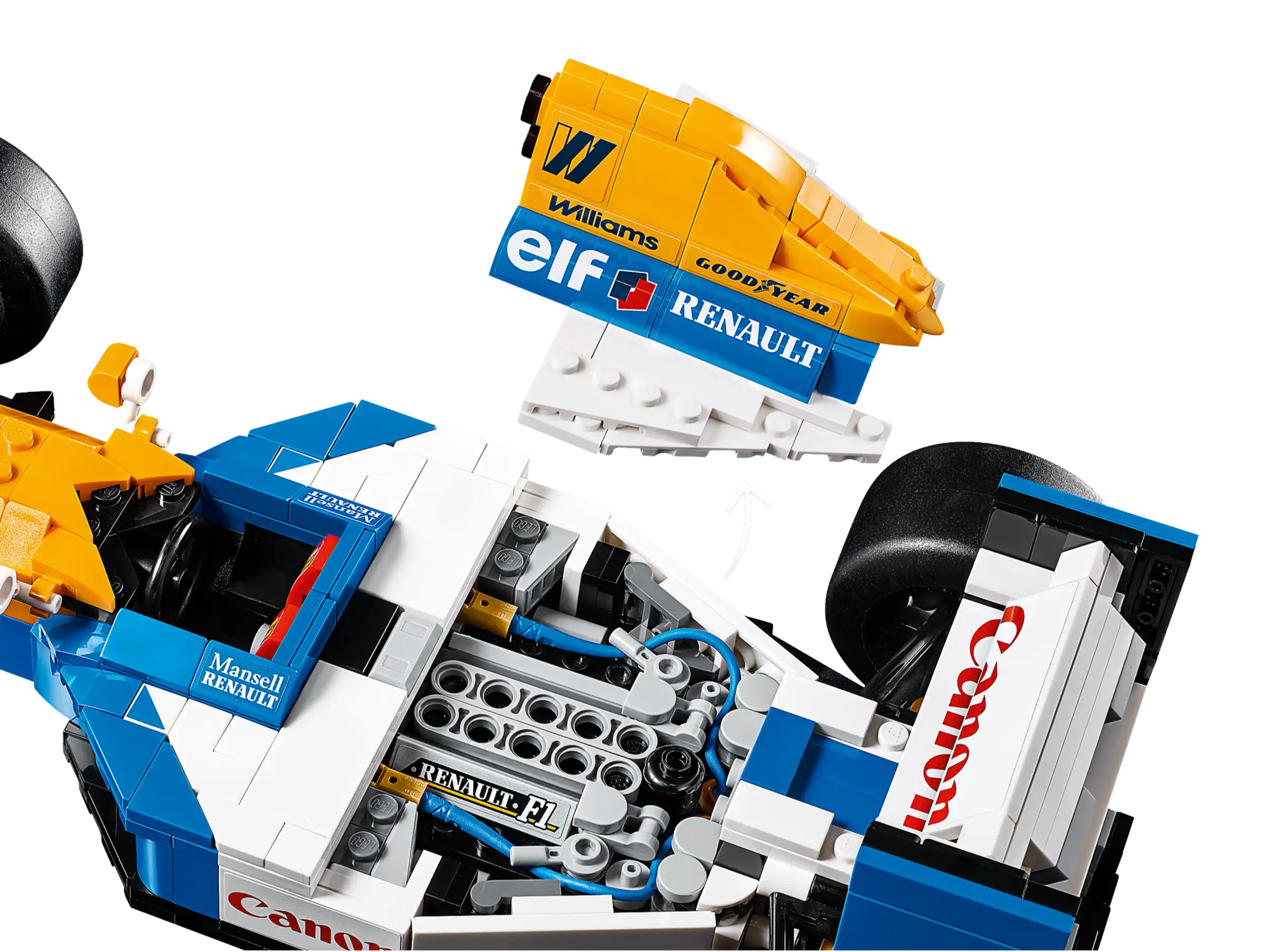 Lego Icons Williams Racing FW14B ve Nigel Mansell 10353