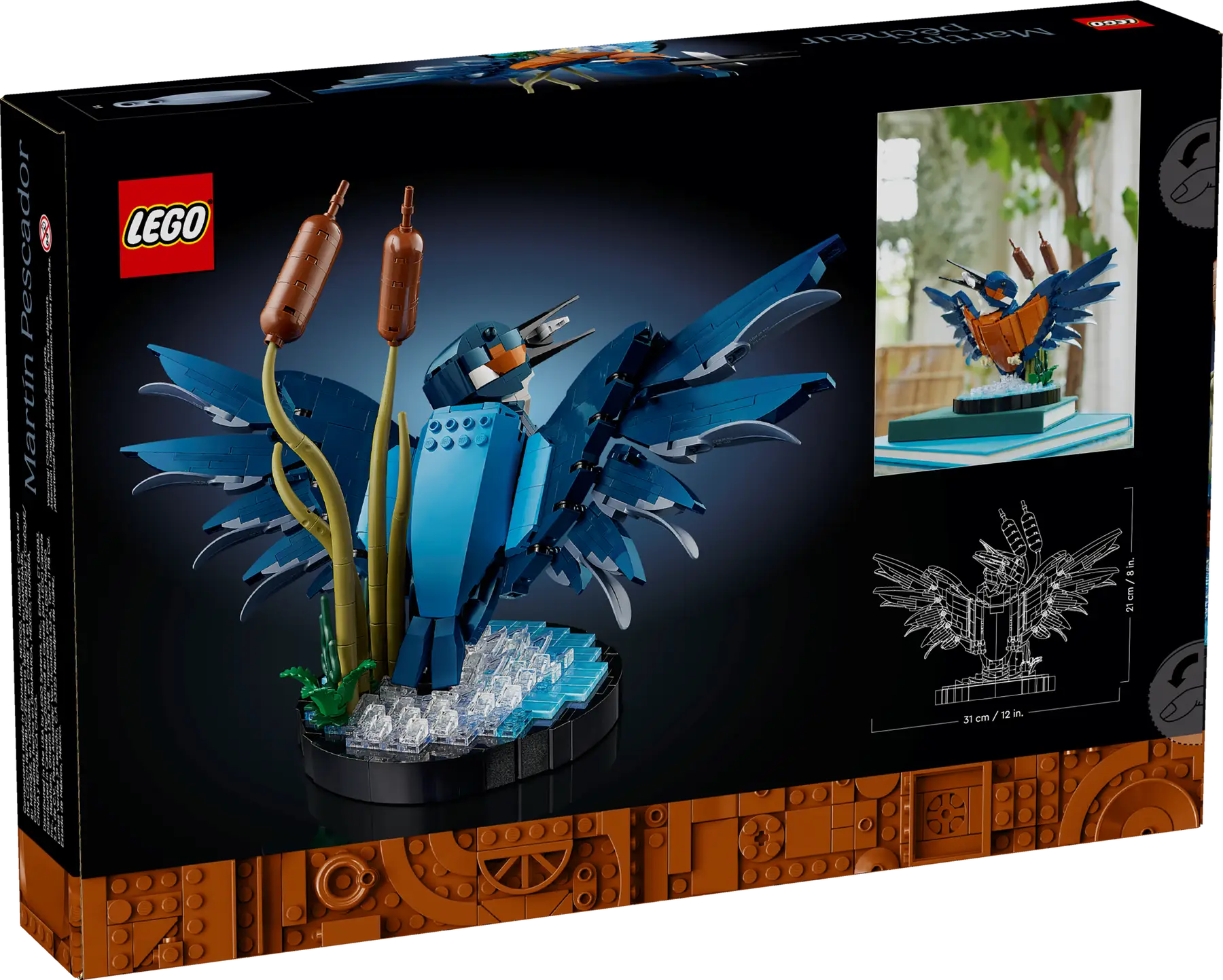 LEGO Icons Yalıçapkını Kuşu 10331 - Thumbnail