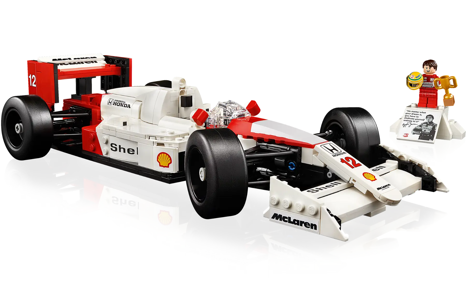 LEGO Icons McLaren MP4/4 ve Ayrton Senna 10330 - Thumbnail