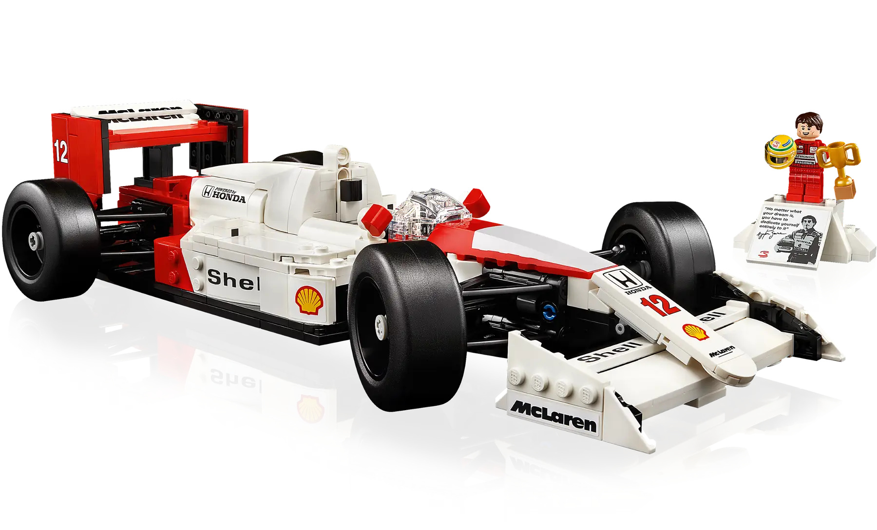 LEGO Icons McLaren MP4/4 ve Ayrton Senna 10330 