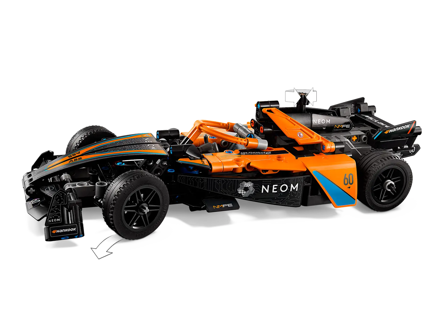 LEGO Technic NEOM McLaren Formula E Yarış Arabası 42169 - Thumbnail