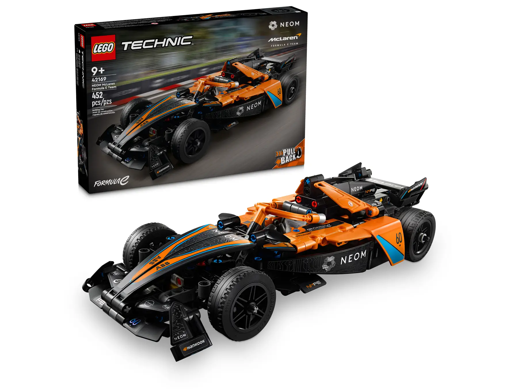 LEGO Technic NEOM McLaren Formula E Yarış Arabası 42169 - Thumbnail