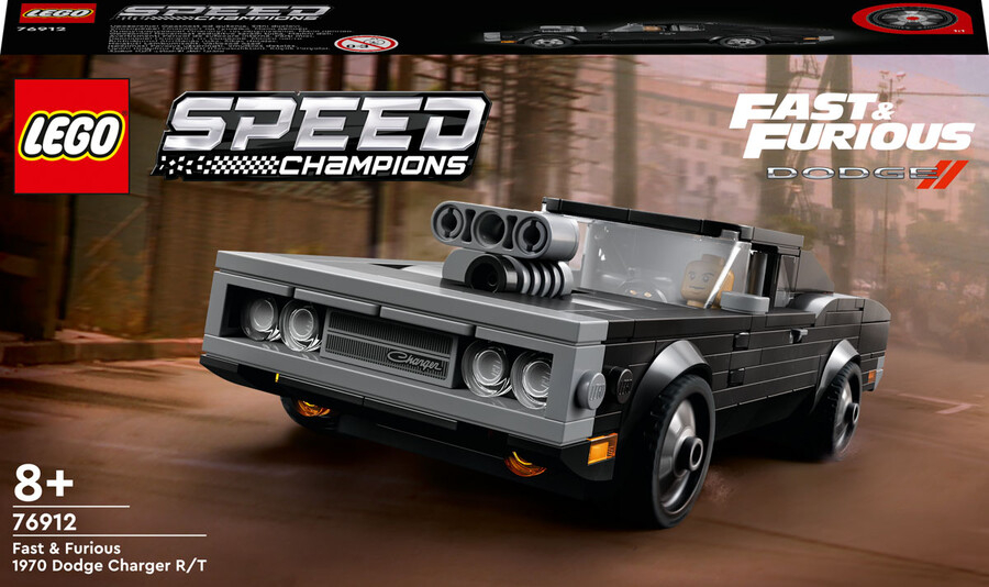 LEGO Speed Champions Fast and Furious 1970 Dodge Charger - Thumbnail