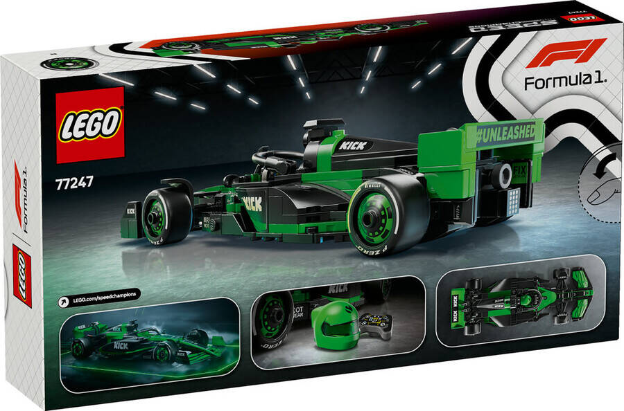 Lego Speed Champions KICK Sauber F1 Team C44 Yarış Arabası 77247