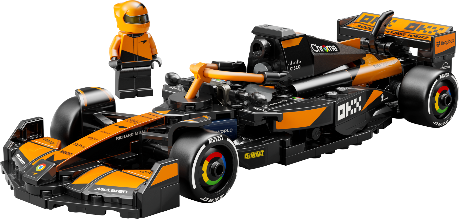 Lego Speed Champions McLaren F1 Team MCL38 Yarış Arabası Araç Seti 77251