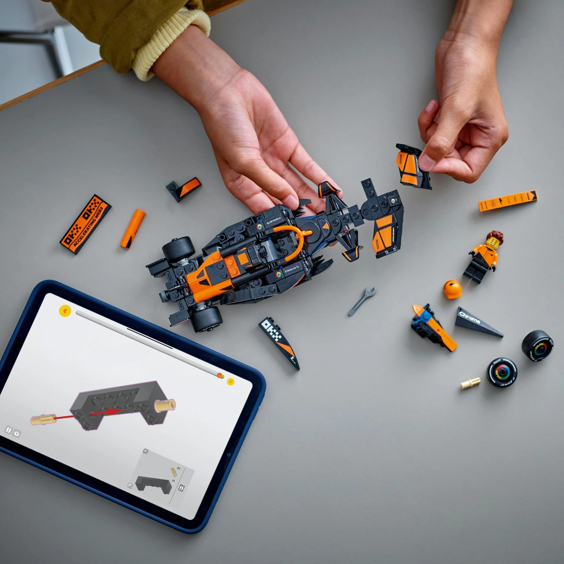 Lego Speed Champions McLaren F1 Team MCL38 Yarış Arabası Araç Seti 77251