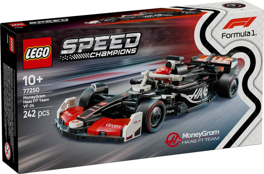 Lego Speed Champions MoneyGram Haas F1 Team VF-24 Yarış Arabası 77250