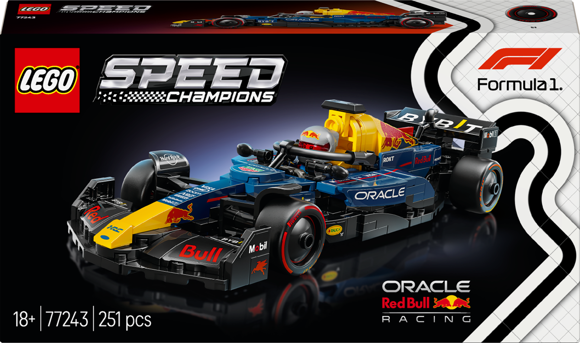 Lego Speed Champions Oracle Red Bull Racing RB20 F1 Yarış Arabası Araç Seti 77243