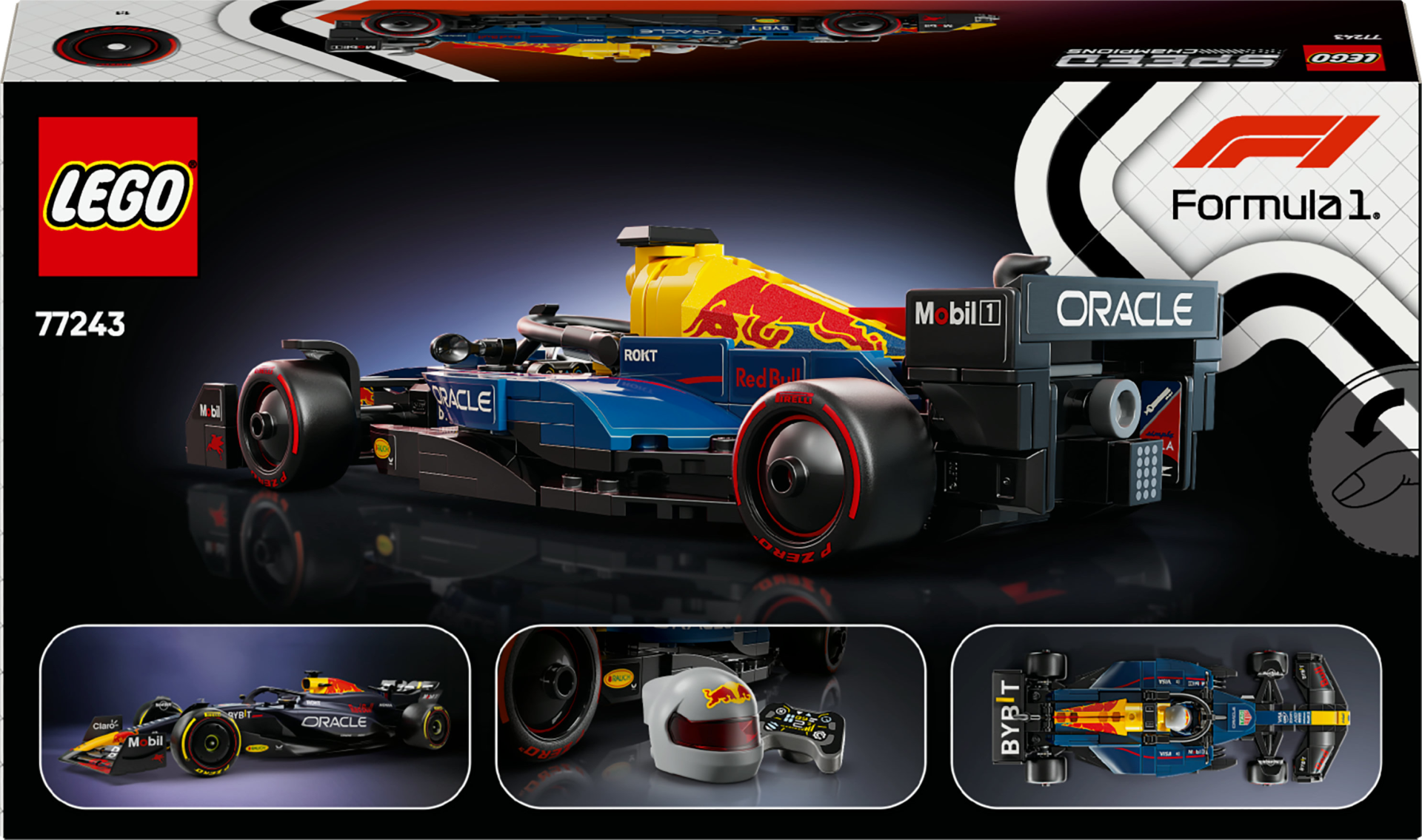 Lego Speed Champions Oracle Red Bull Racing RB20 F1 Yarış Arabası Araç Seti 77243