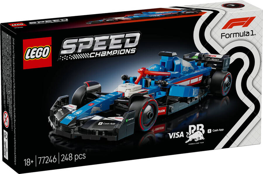 Lego Speed Champions Visa Cash App RB VCARB 01 F1® Yarış Arabası 77246