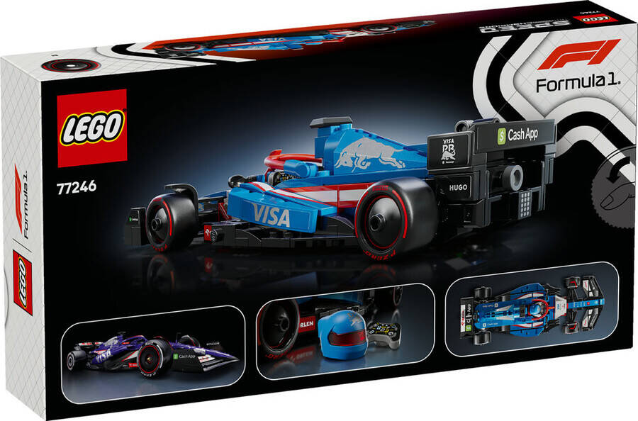 Lego Speed Champions Visa Cash App RB VCARB 01 F1® Yarış Arabası 77246
