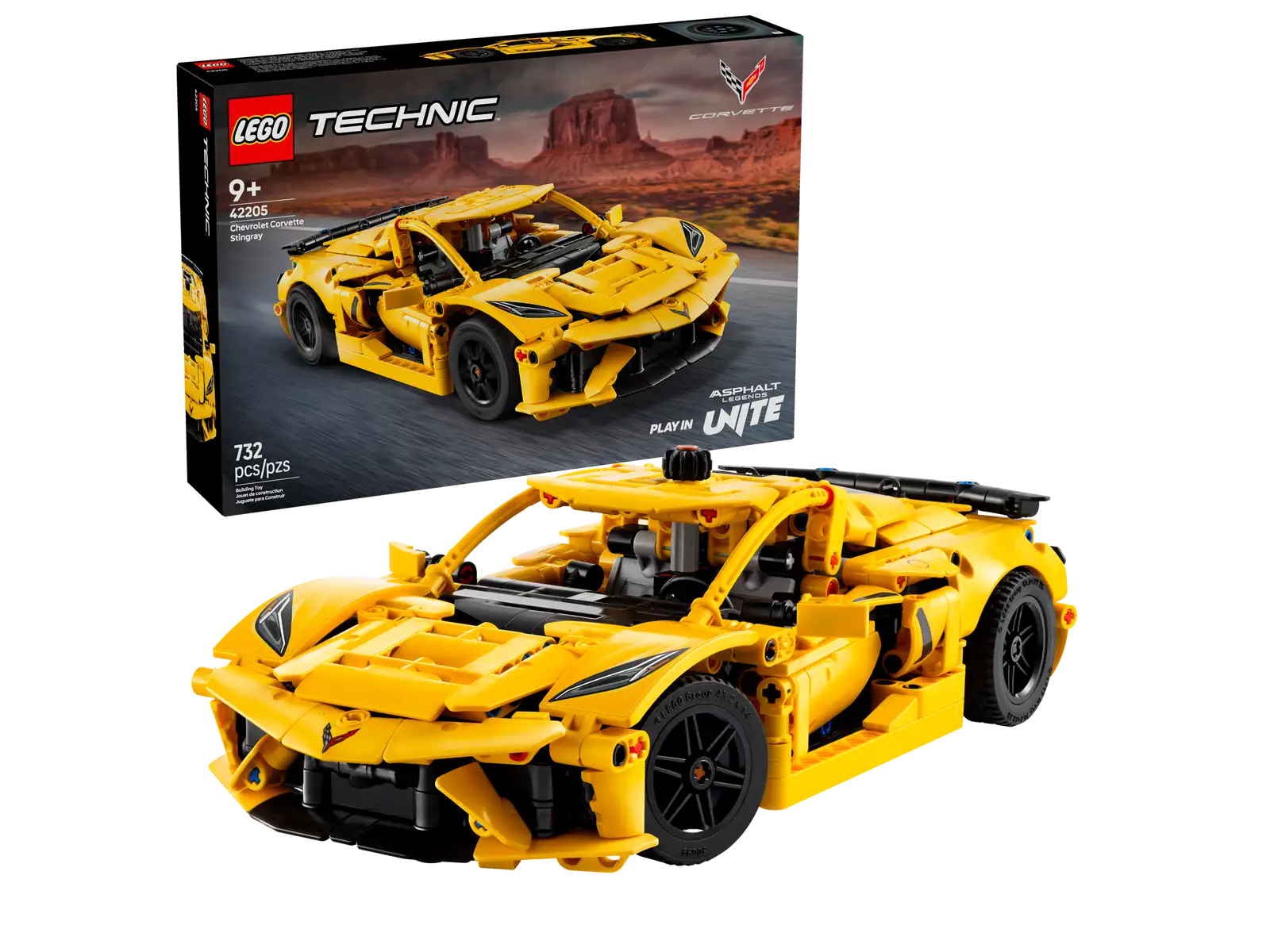 Lego Technic Chevrolet Corvette Stingray 42205