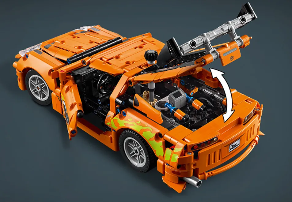 Lego Technic Fast and Furious Toyota Supra MK4 42204