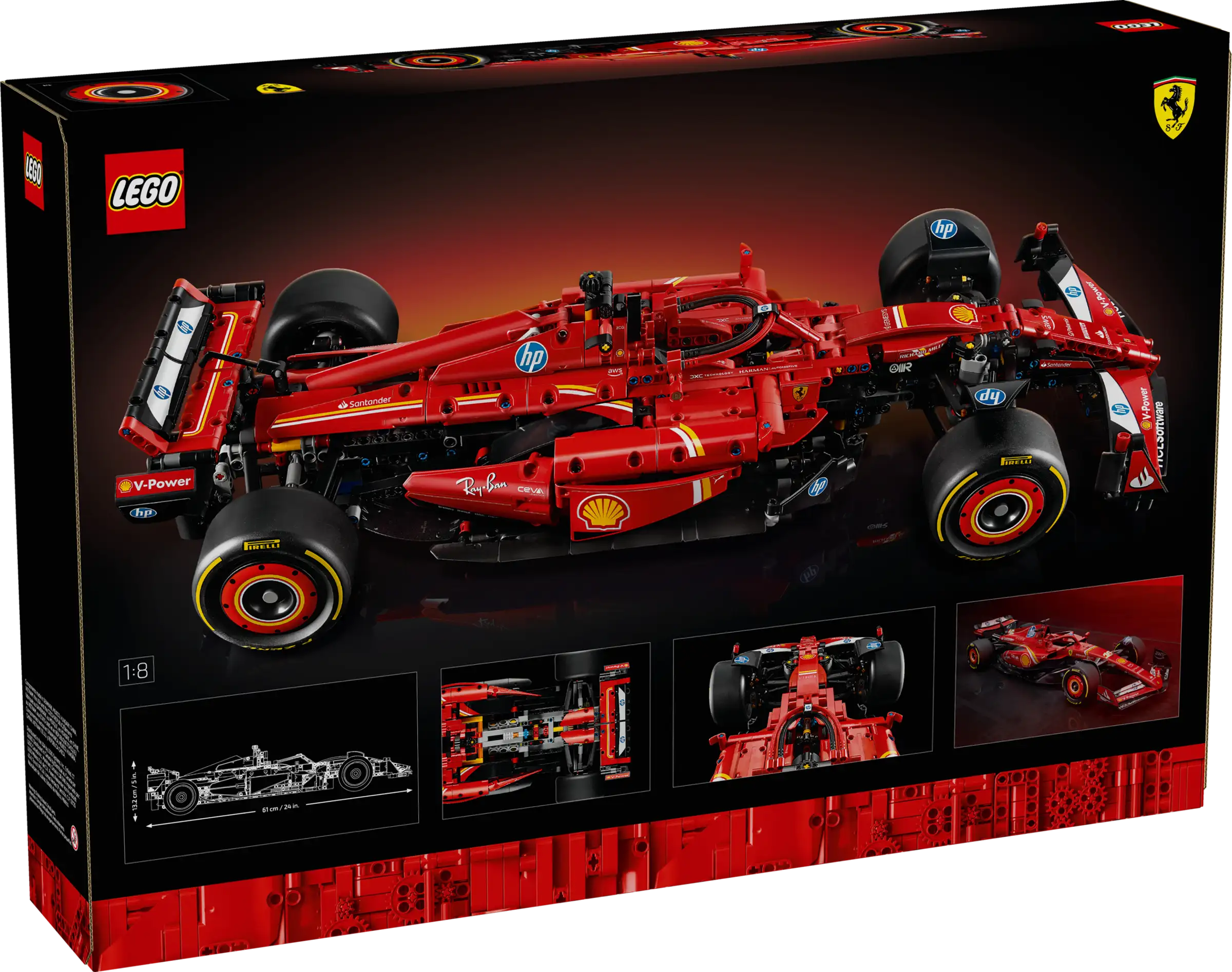 Lego Technic Ferrari SF-24 F1 Araba 42207