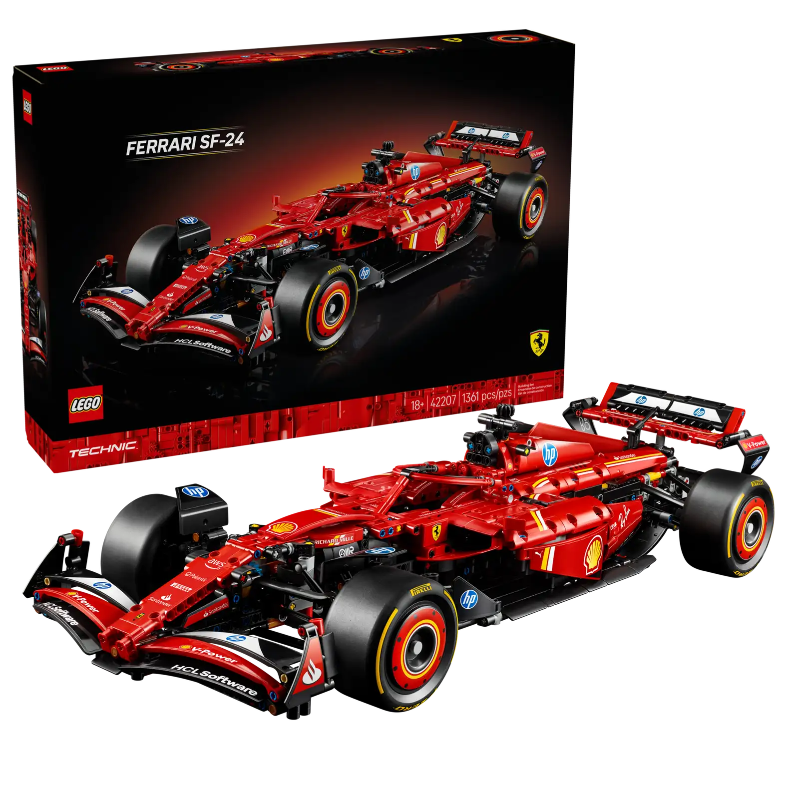 Lego Technic Ferrari SF-24 F1 Araba 42207