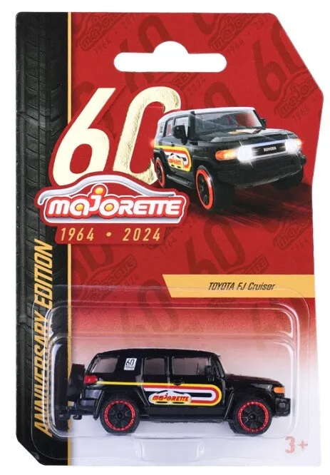 Majorette 1/64 60 Years Anniversary Edition Premium Toyota FJ Cruiser (2000) 212054100 - Thumbnail