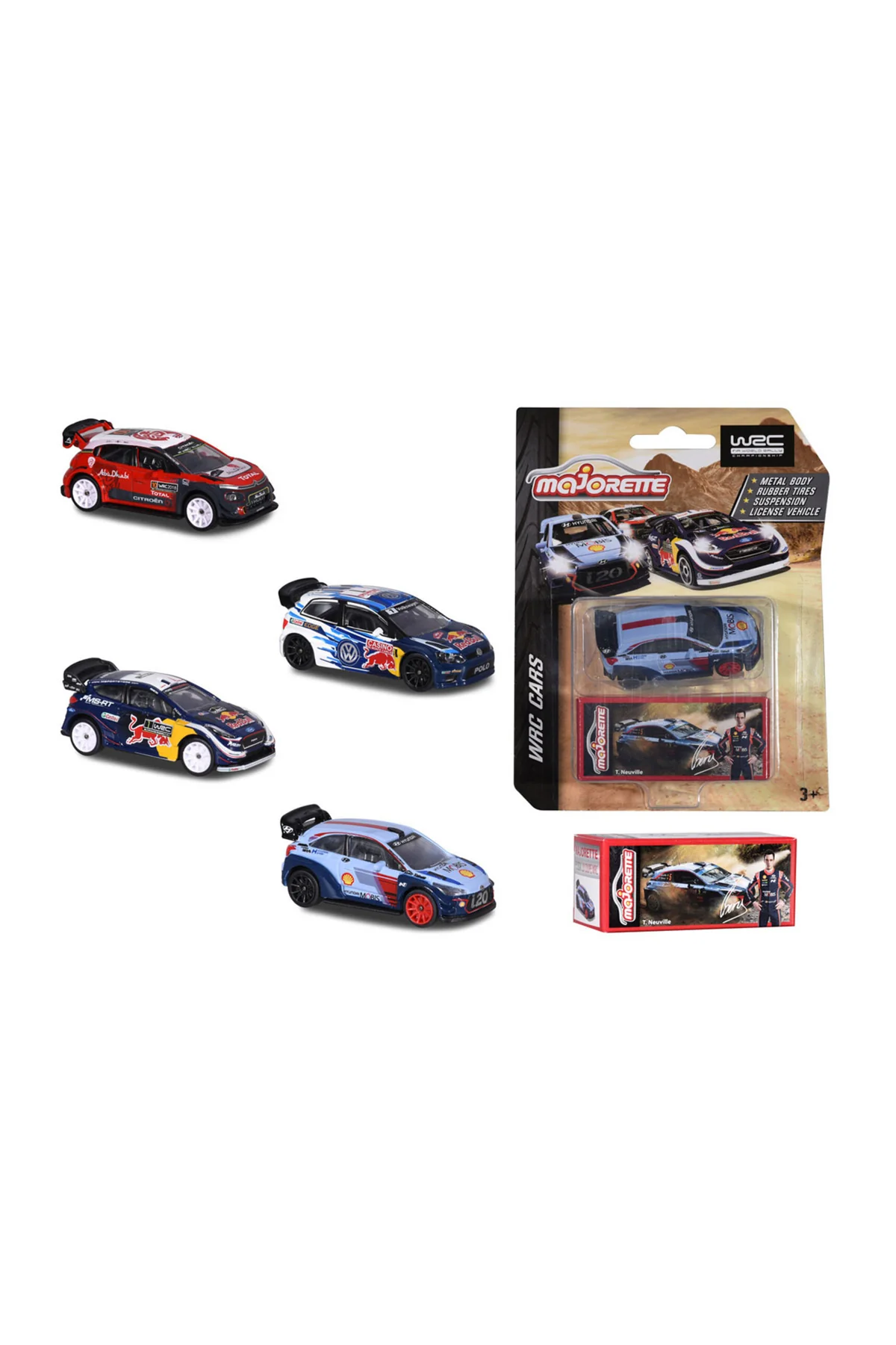 Majorette WRC Set 212084012