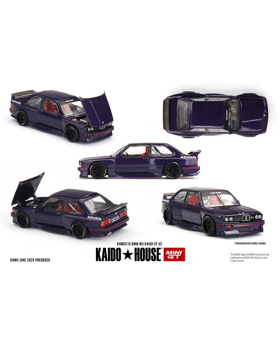Mini GT - Mini GT 1/64 BMW M3 Kaido GT V2 KHMG216