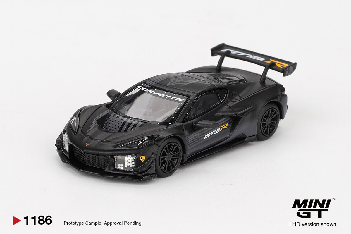 Mini GT - Mini GT 1/64 Chevrolet Corvette Z06 GT3.R Road America Test car MGT01186