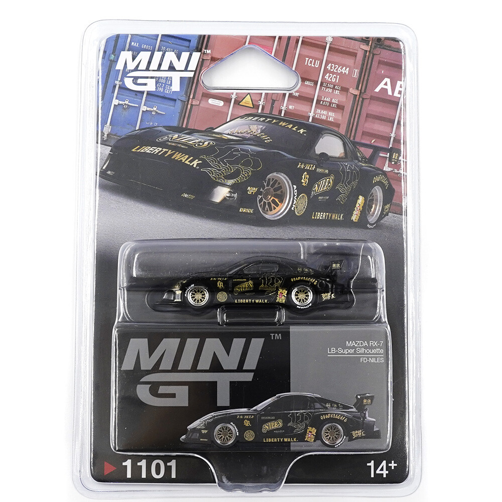 Mini GT - Mini GT 1/64 MAZDA RX-7 LB-Super Silhouette FD-NILES - Blister Paket MGT01101-BL