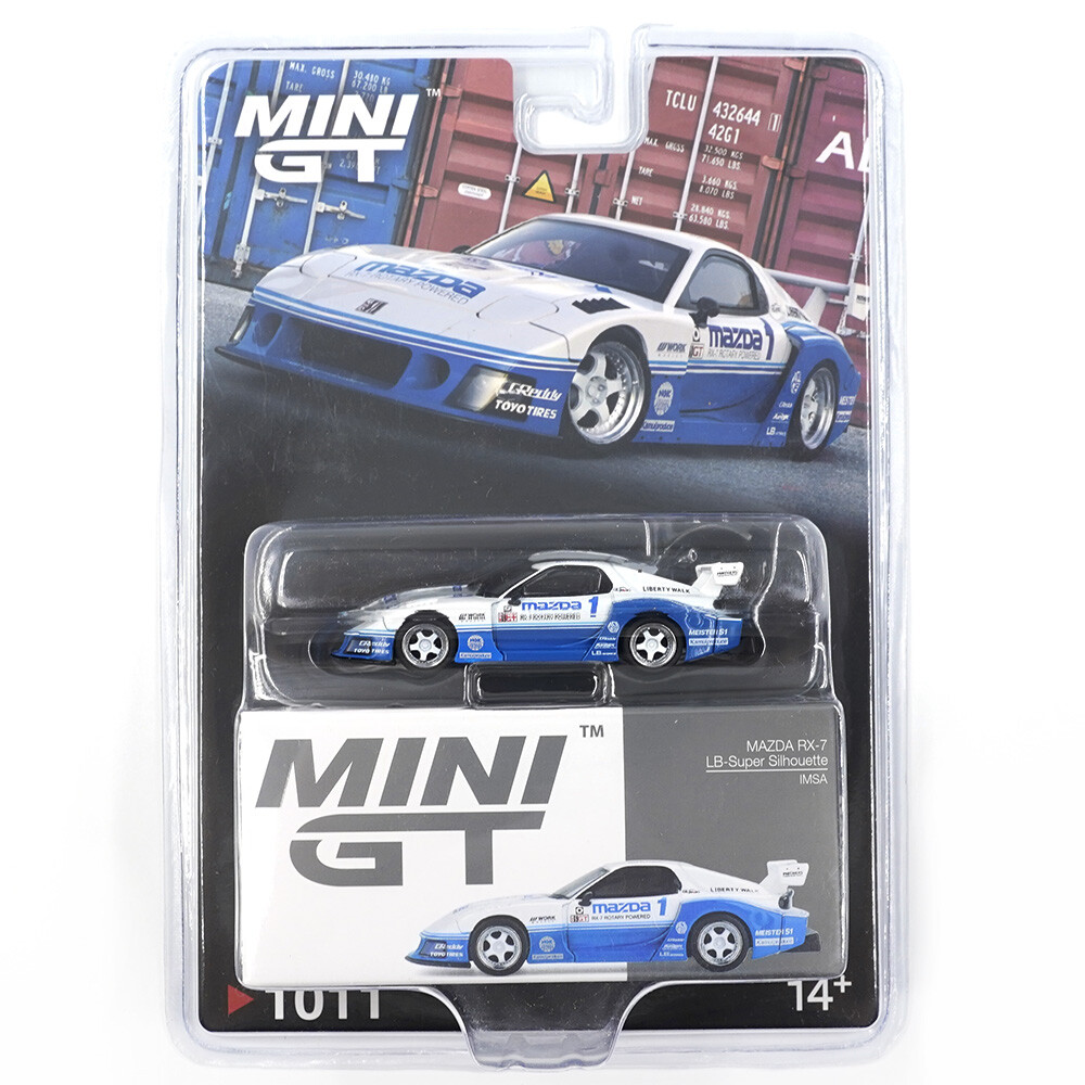 Mini GT - Mini GT 1/64 Mazda RX-7 LB-Super Silhouette IMSA - Blister Paket MGT01011-BL