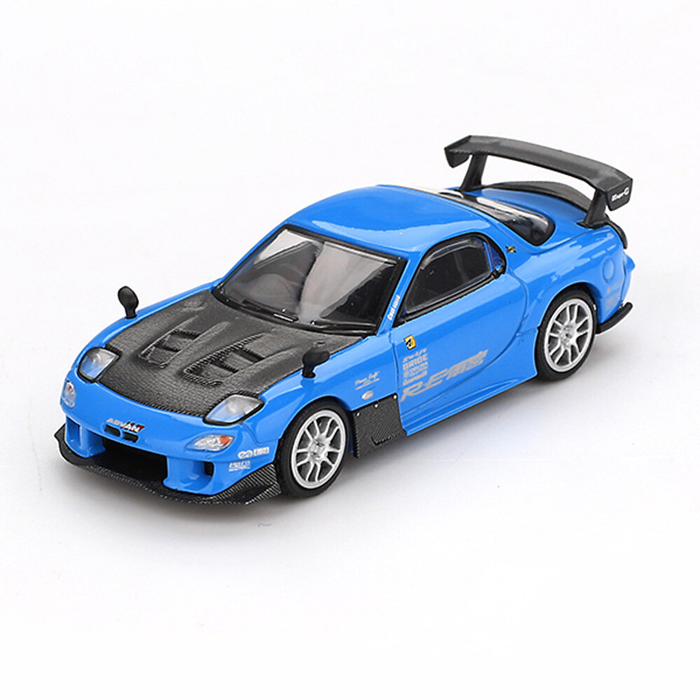 Mini GT - Mini GT 1/64 Mazda RX-7 RE-Amemiya 20B NA 3ROTOR-7 “Ama-san Go” - Blister Paket MGT01046-BL