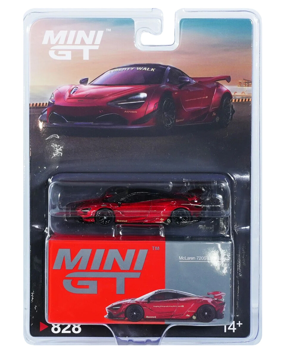 Mini GT - Mini GT 1/64 McLaren 720S LB Works MGT00828-BL