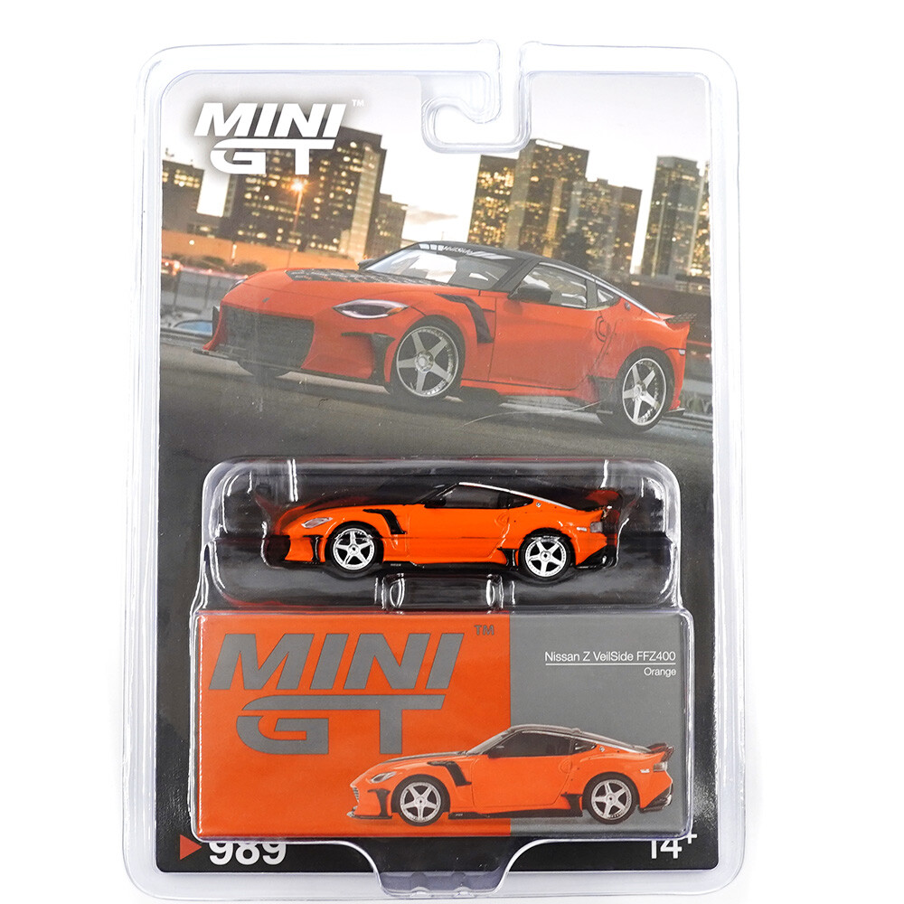 Mini GT - Mini GT 1/64 Nissan Z VeilSide FFZ400 Orange - Blister Paket MGT00989-BL