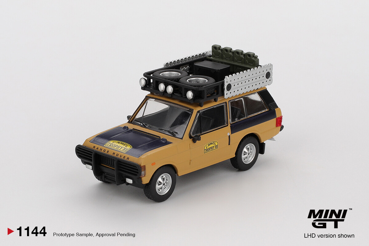 Mini GT - Mini GT 1/64 Range Rover 1981 Camel Trophy Sumatra C.Swoboda & K.Mentel Winner MGT01144