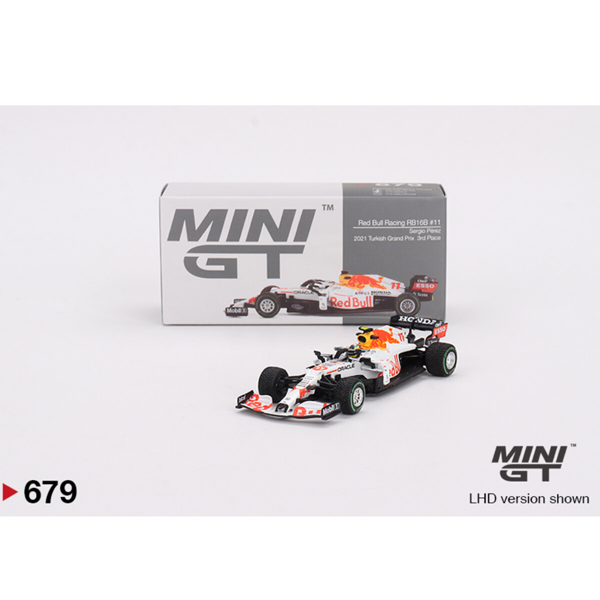 Mini GT - Mini GT 1/64 Red Bull RB16B #11 Sergio Pérez 2021 Turkish Grand Prix 3rd Place MGT00679 Mini GT - Mini GT 1/64 Red Bull RB16B #11 Sergio Pérez 2021 Turkish Grand Prix 3rd Place MGT00679